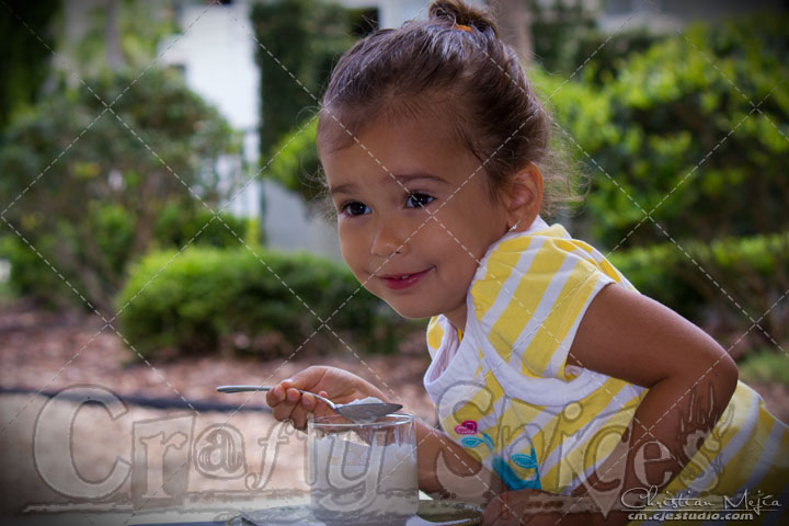 Kira's happy face. Kira's happy face.