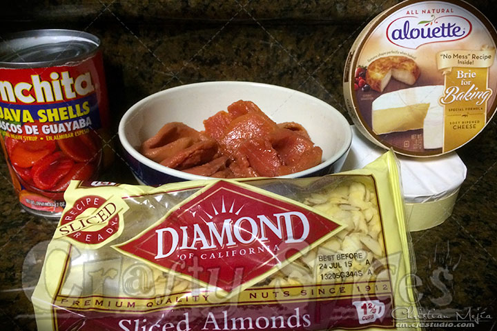 Guava Baked Brie Ingredients Guava Baked Brie Ingredients