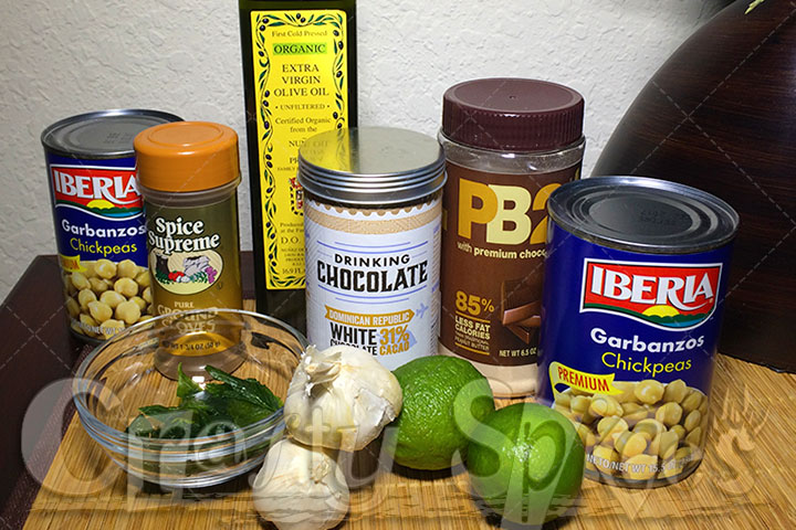 Peanut Butter Hummus - Ingredients Peanut Butter Hummus - Ingredients