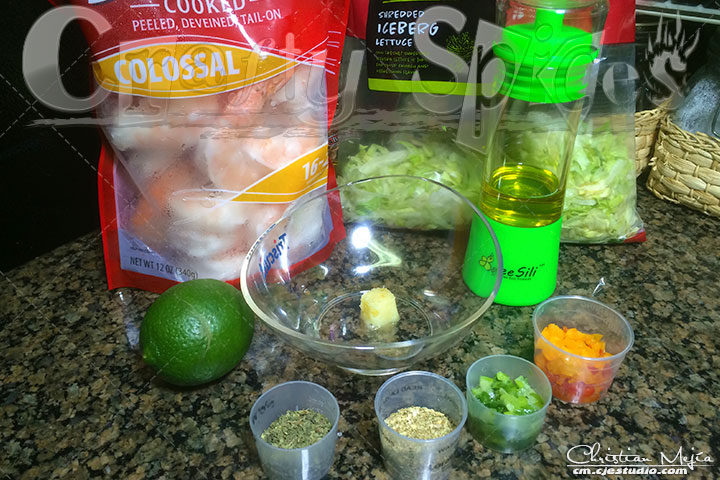 Seasoned Shrimp - Salad topper - Ingredients Seasoned Shrimp - Salad topper - Ingredients