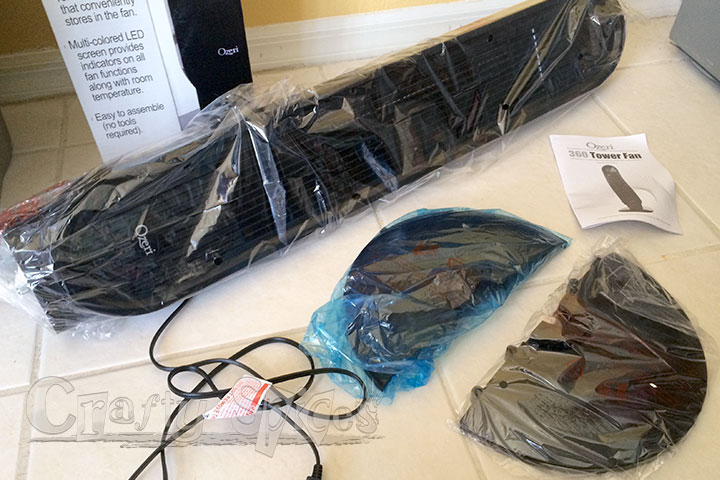 Ozeri 360 Tower Fan parts Ozeri 360 Tower Fan parts