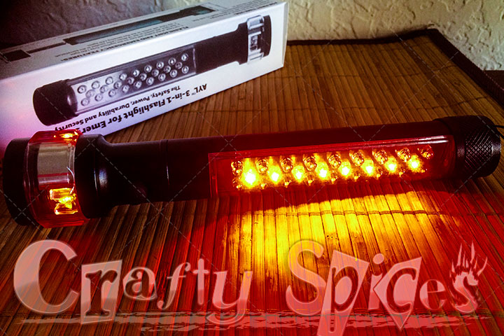 3-in-1 Cree LED Flashlight with Magnetized Base 3-in-1 Cree LED Flashlight with Magnetized Base