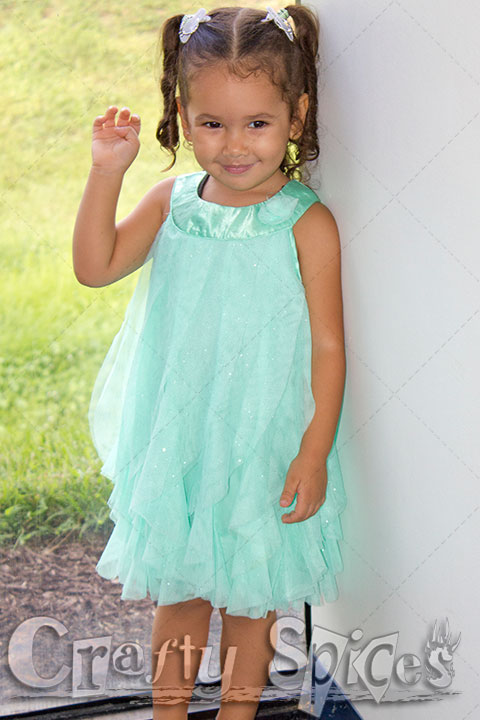 Early morning on her big day