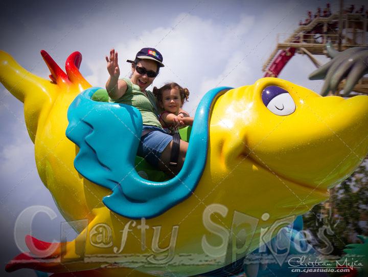 Kira and I on a ride