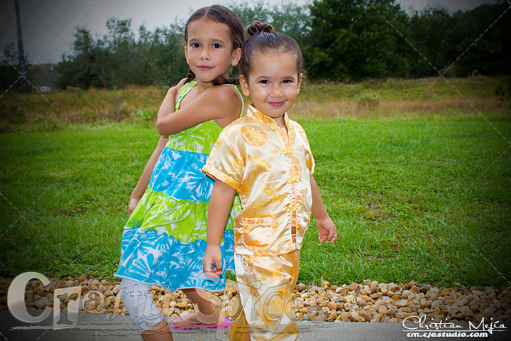 Kira and Kaylee Martial Arts 