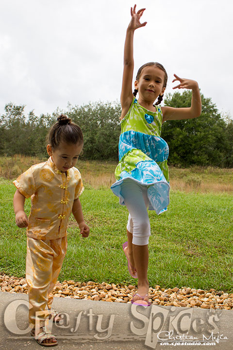 Kira and Kaylee Martial Arts 