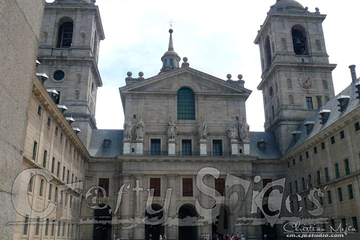 El Escorial Patio de los Reyes