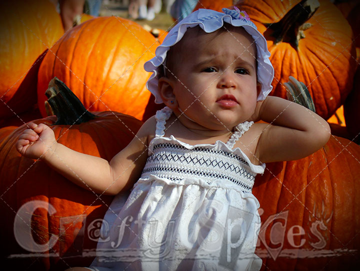 Pumpkin Patch with Cousin