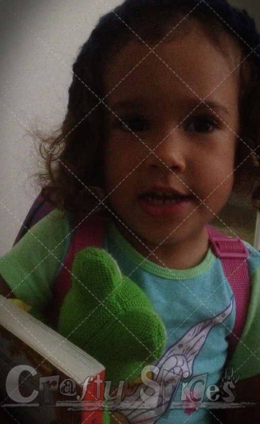 Kira is ready to go to School